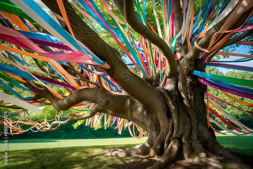 tree in the park photo