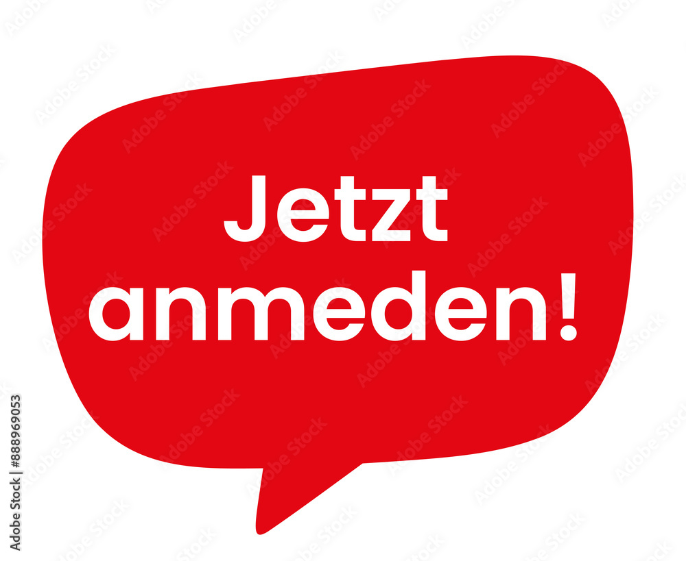roter CTA Button Sprechblase Bubble roter CTA Button Sprechblase Bubble