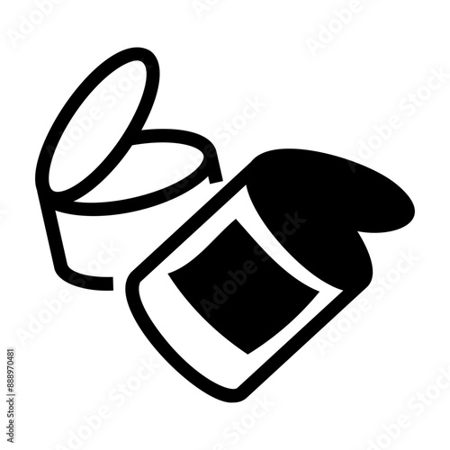 metals waste Line Icon