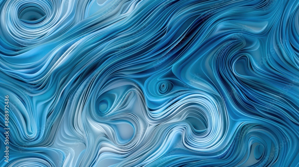 Seamless abstract pattern with blue swirling textures. Perfect for modern and dynamic designs. Seamless abstract pattern with blue swirling textures. Perfect for modern and dynamic designs.