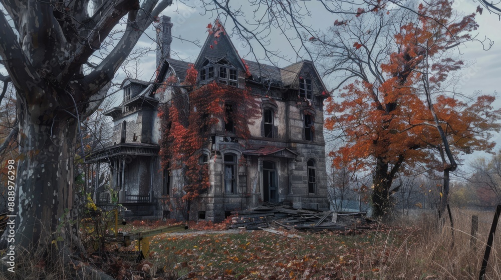 A Haunting Old House Being Renovated A Haunting Old House Being Renovated