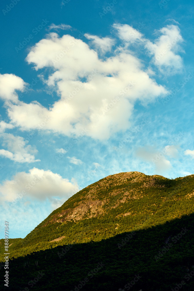 Clouds above a mountain in the Laerdal Valley of Norway. Clouds above a mountain in the Laerdal Valley of Norway.