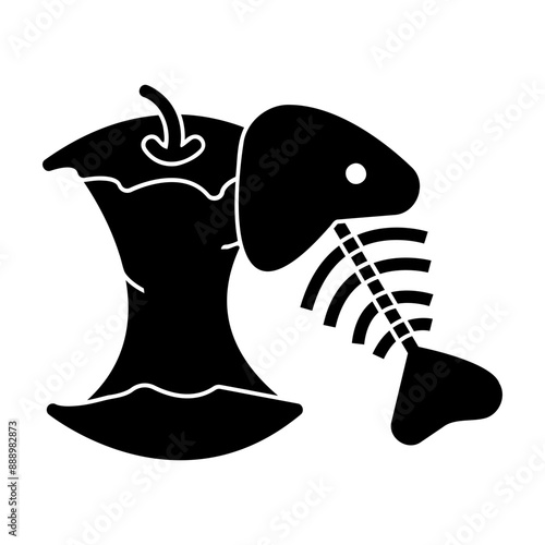 waste food Solid icon