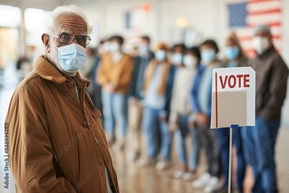 elderly_man_casting_his_vote_in_the_US