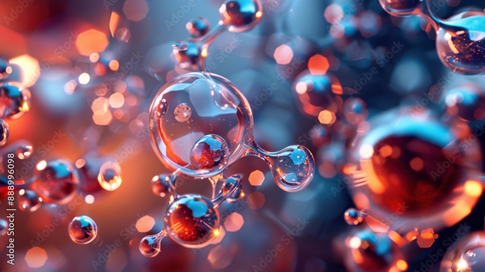 Abstract Molecular Structure Abstract Molecular Structure
