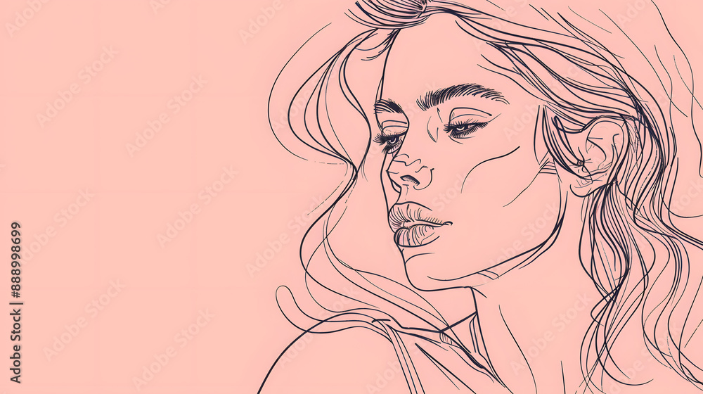 Women?s Day: Simple Vector Banner Women?s Day: Simple Vector Banner