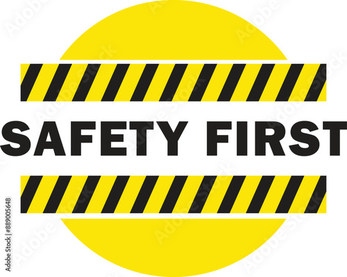 safety first signage ready to print