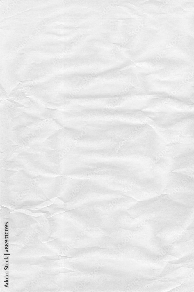 Fototapeta premium Glued Crumpled Paper Texture Background. Poster Overlay, Design Elements