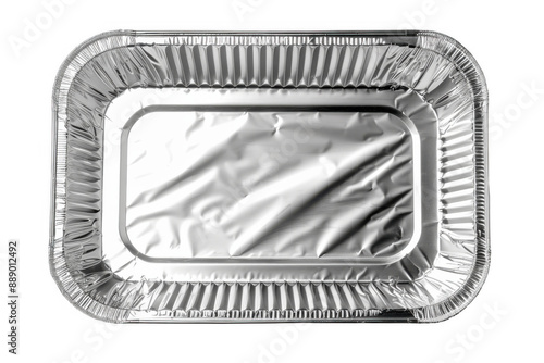 Empty Aluminum Foil Tray photo