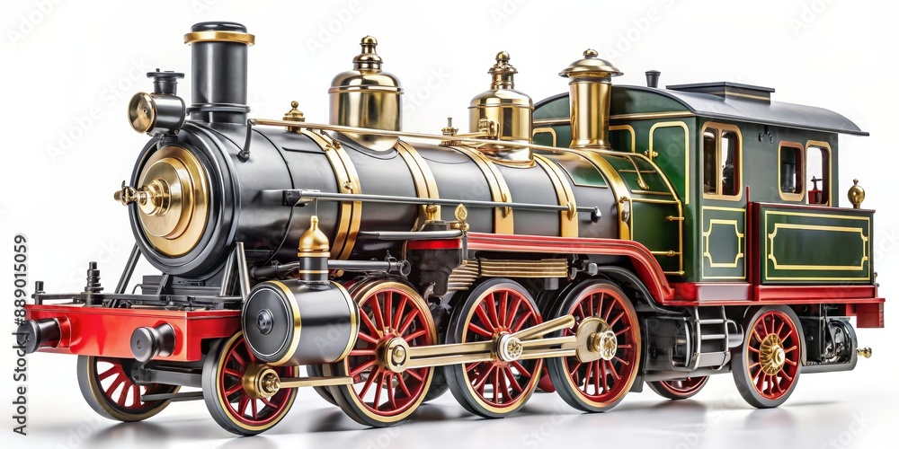 Beautifully detailed toy steam locomotive perfect for collectors or vintage enthusiasts, toy, steam locomotive Beautifully detailed toy steam locomotive perfect for collectors or vintage enthusiasts, toy, steam locomotive