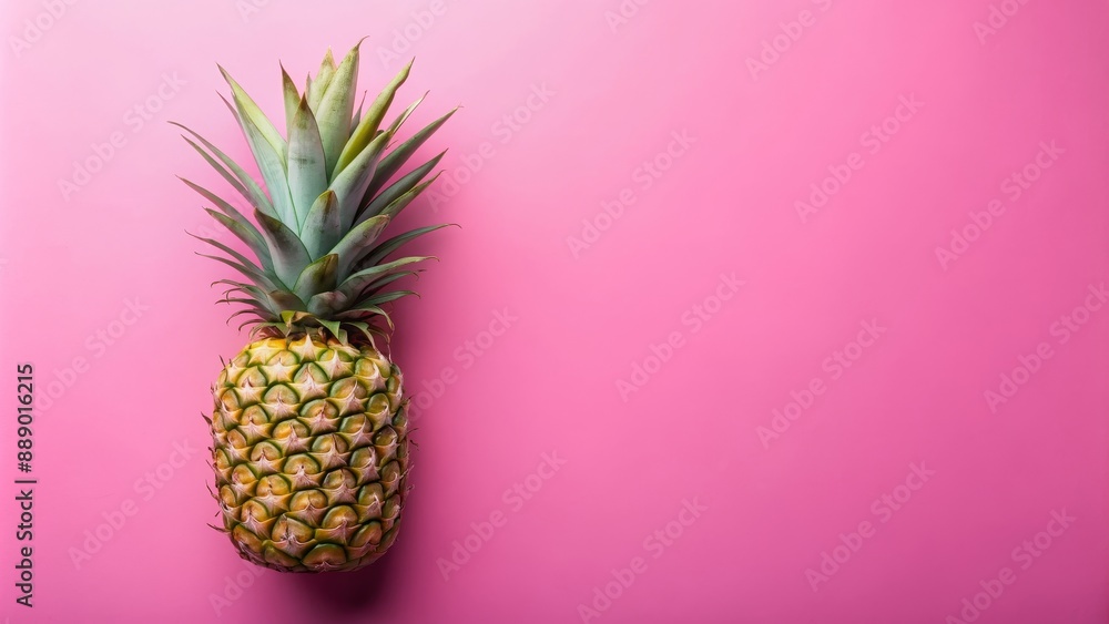 Pineapple with pink background, pineapple, pink, tropical, fruit, vibrant, colorful, summer, fresh, exotic, juicy, sweet Pineapple with pink background, pineapple, pink, tropical, fruit, vibrant, colorful, summer, fresh, exotic, juicy, sweet