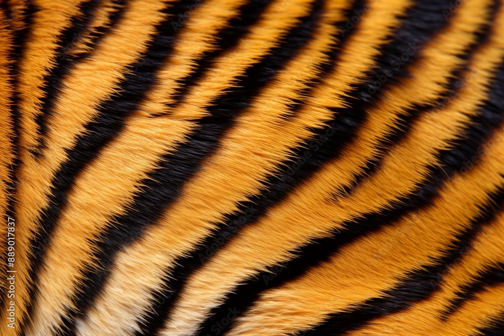 Abstract close-up of tiger stripes in natural lighting. Abstract close-up of tiger stripes in natural lighting.