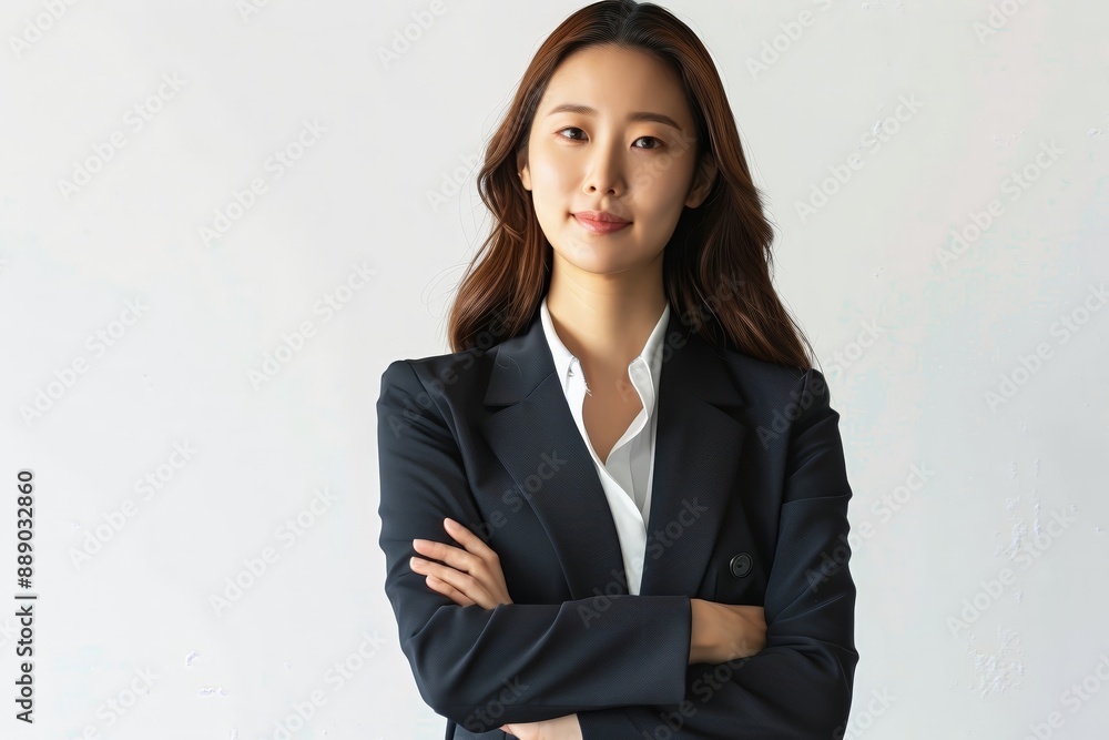 Korean woman wearing a business suit arms crossed 060 woman, business, businesswoman, smile, suit, smiling, person, beauty, executive, people, confident, success, one, professional, lady, corporate, Korean woman wearing a business suit arms crossed 060 woman, business, businesswoman, smile, suit, smiling, person, beauty, executive, people, confident, success, one, professional, lady, corporate,