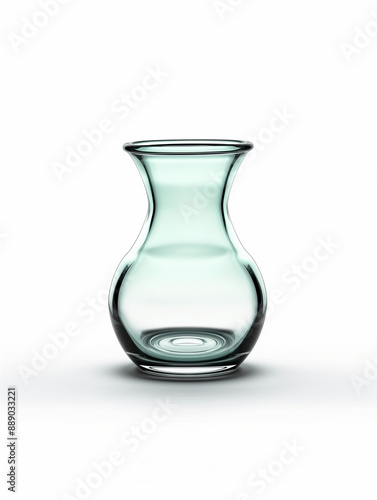 Minimalist glass water cara...