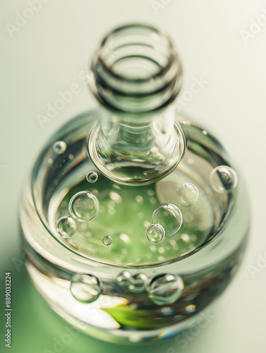 Minimalist glass water cara...