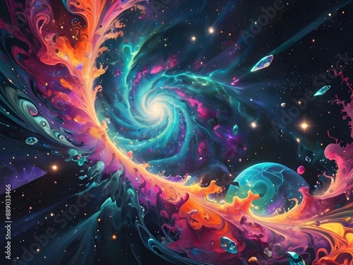 Surreal Cosmic Universe