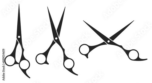 scissors vector. icon, symbol, sign.