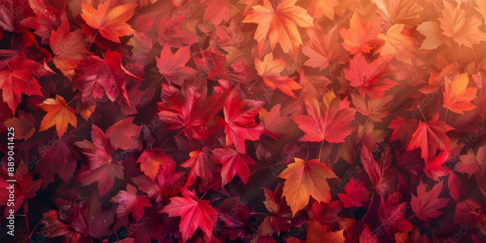 Abstract Autumn Leaves Background Depicting Seasonal Changes and Falling Leaves. Various Angles for Artistic Design Mockup Template, AI-Generated, 4K High-Definition Wallpaper. Abstract Autumn Leaves Background Depicting Seasonal Changes and Falling Leaves. Various Angles for Artistic Design Mockup Template, AI-Generated, 4K High-Definition Wallpaper.