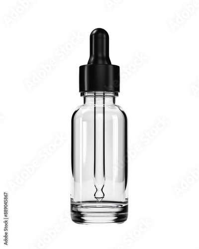 Clear Glass Dropper Bottle