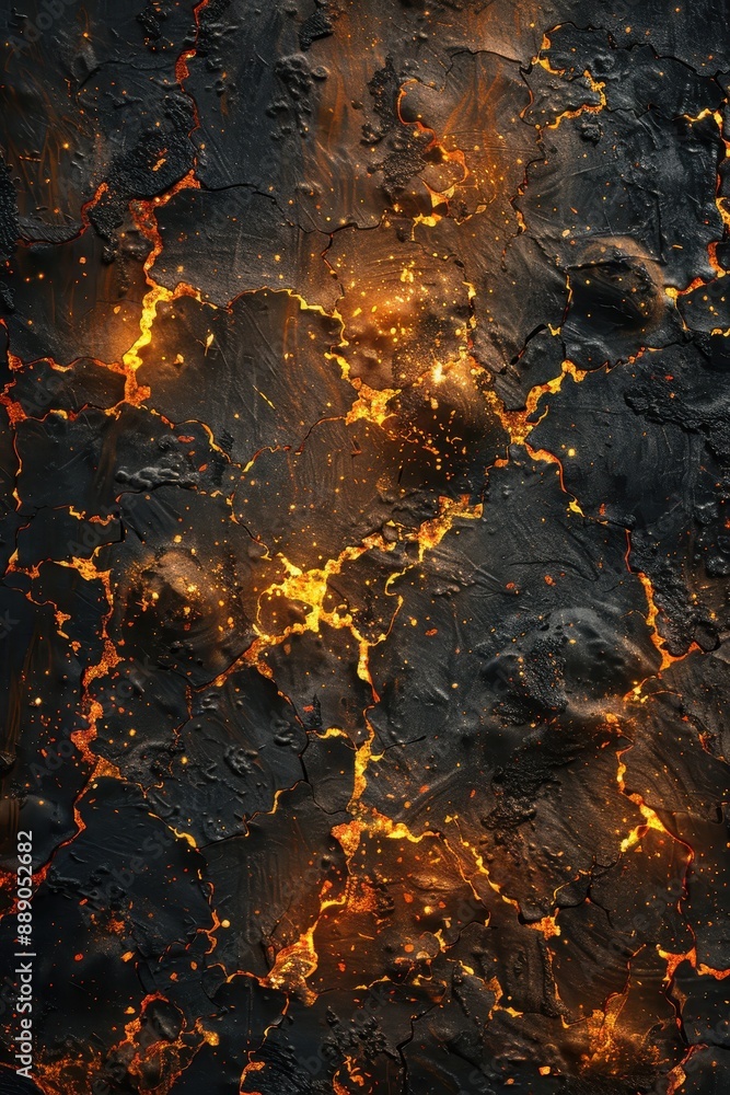 A long, fiery line of fire is shown in the image. The fire is so long that it is stretching across the entire frame. Concept of danger and destruction A long, fiery line of fire is shown in the image. The fire is so long that it is stretching across the entire frame. Concept of danger and destruction