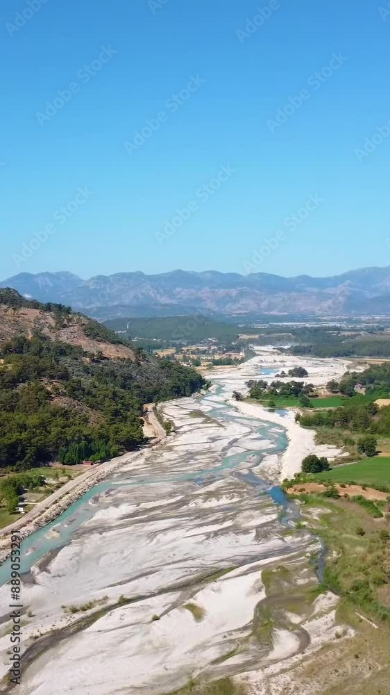 Aerial view of beautiful Turkey landscape Aerial view of beautiful Turkey landscape