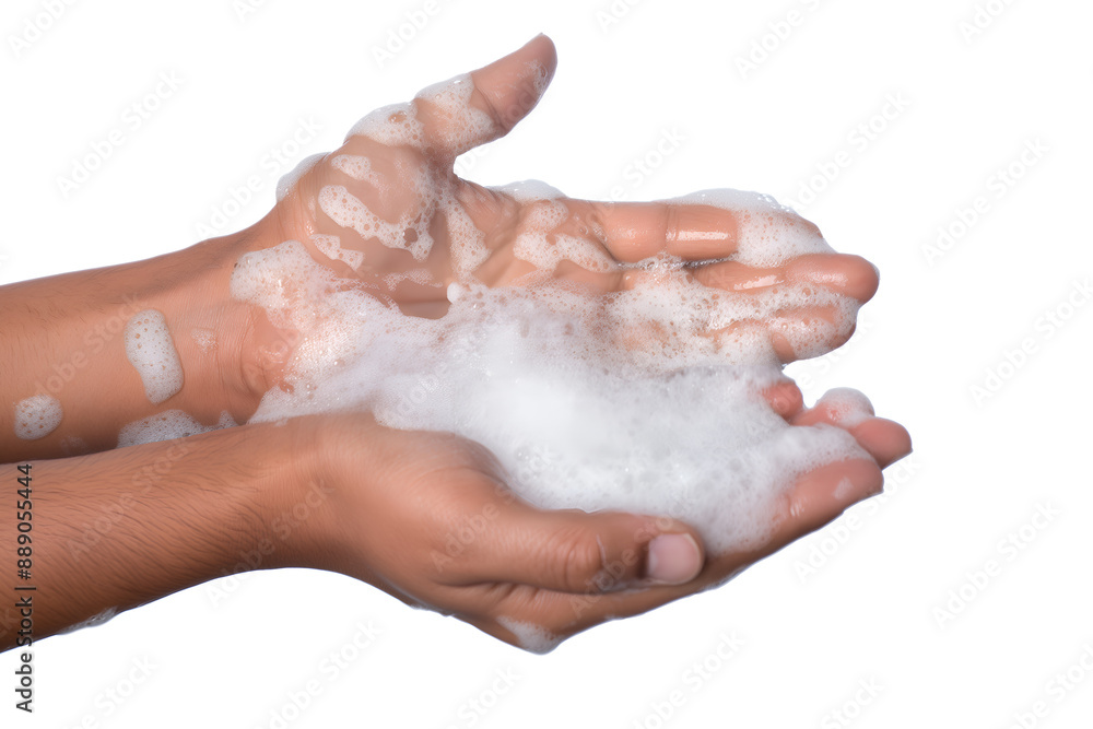 rubbing hands with soap rubbing hands with soap