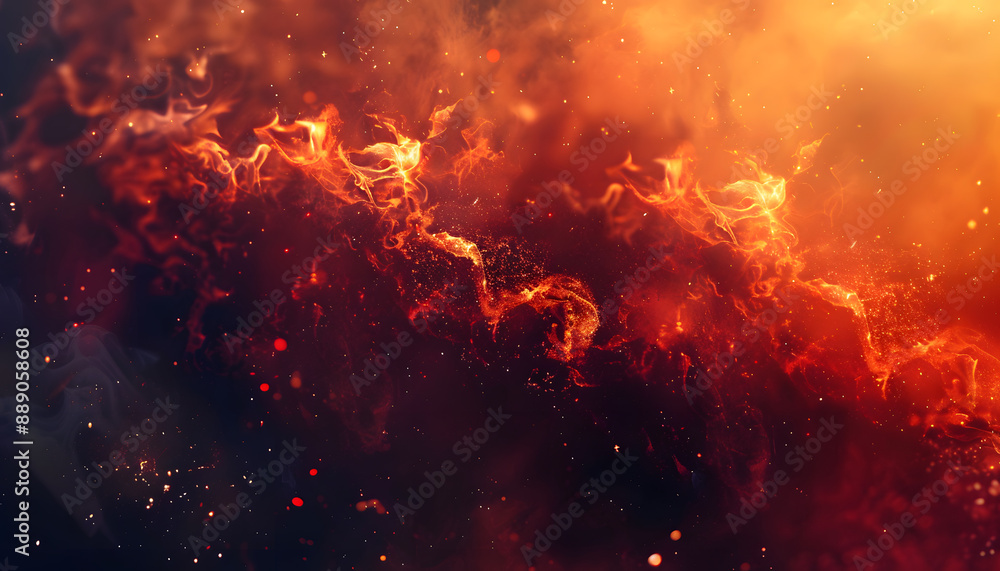 Fototapeta premium fire background