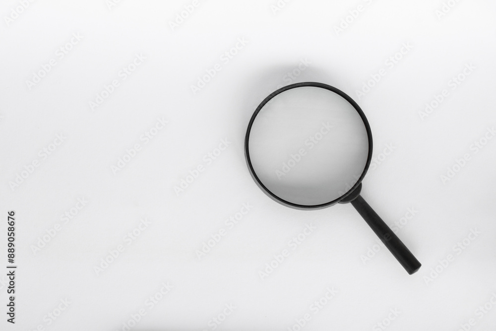 Magnifying Glass isolated on white color background Magnifying Glass isolated on white color background