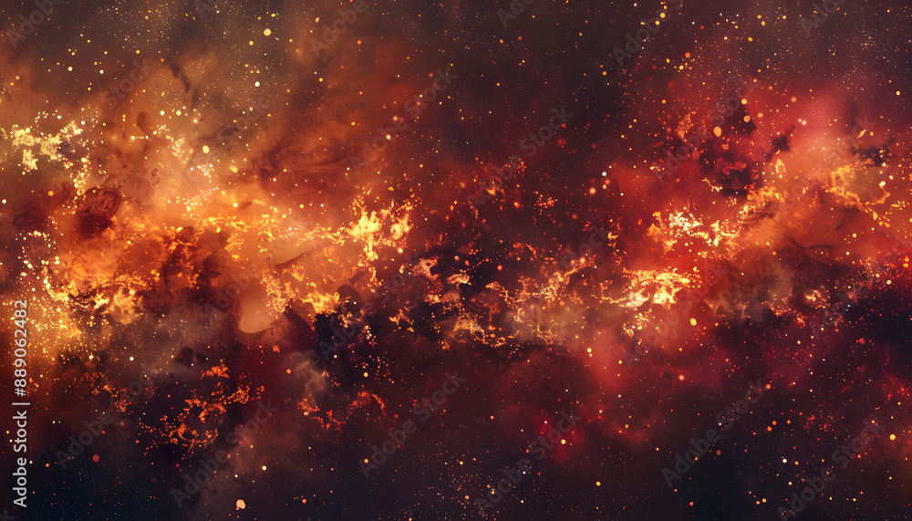 Naklejka premium fire background
