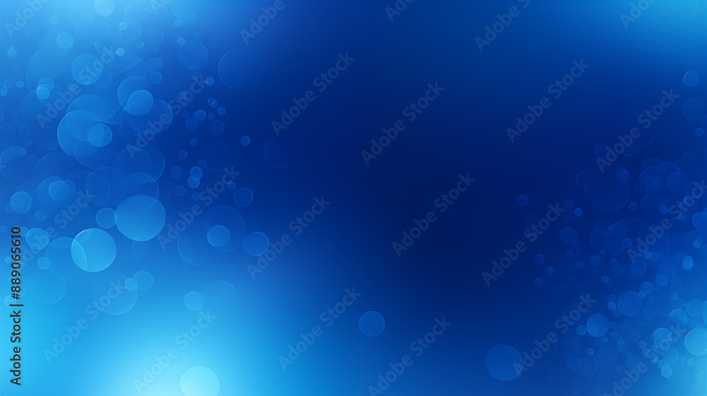 Vibrant Blue Abstract Background with Light Bubbles and Deep Gradient Vibrant Blue Abstract Background with Light Bubbles and Deep Gradient