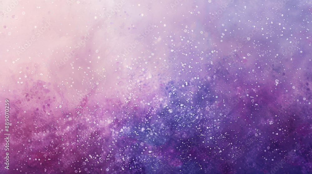 Abstract Purple and Pink Watercolor Background with White Dots. Abstract Purple and Pink Watercolor Background with White Dots.