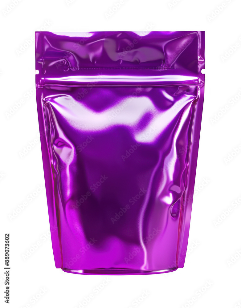 Bright Purple Plastic Pouch Bright Purple Plastic Pouch