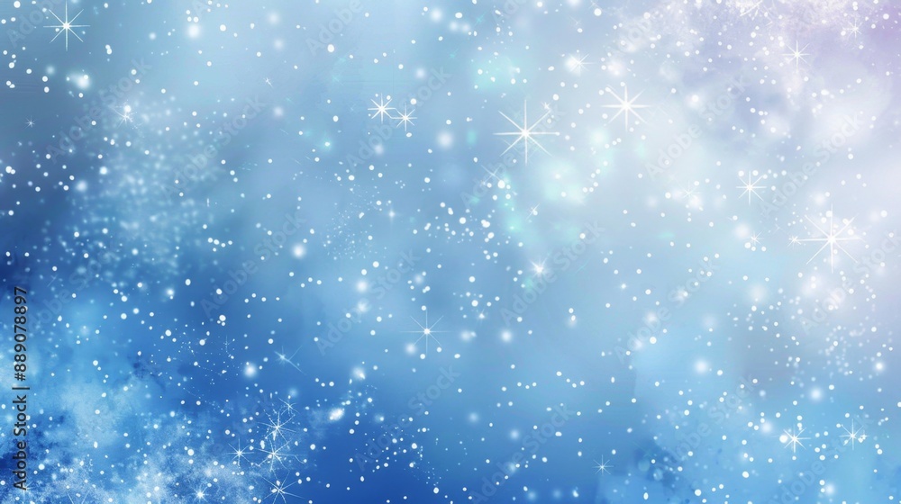 Abstract Blue and White Sparkle Background. Abstract Blue and White Sparkle Background.