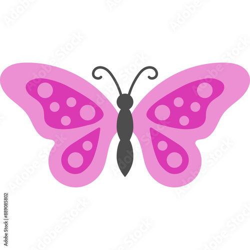 Butterfly Flat Illustration