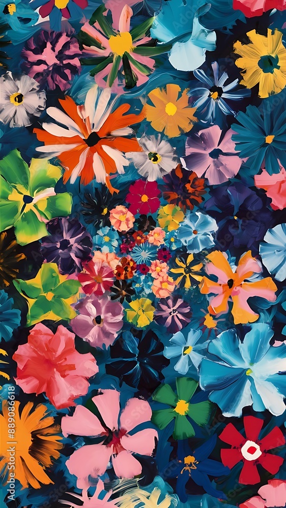 Abstract flower background Abstract flower background