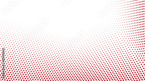 Red halftone abstract background for backdrop or presentation