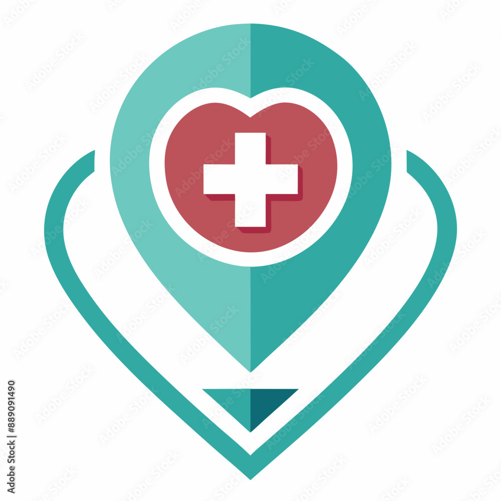 Medical symbol of heart, Clinic Featuring Medical Logo Medical symbol of heart, Clinic Featuring Medical Logo