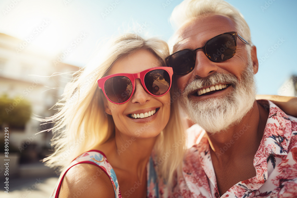 Designed with generative ai technology photo of happy cheerufl people spending vacation together Designed with generative ai technology photo of happy cheerufl people spending vacation together
