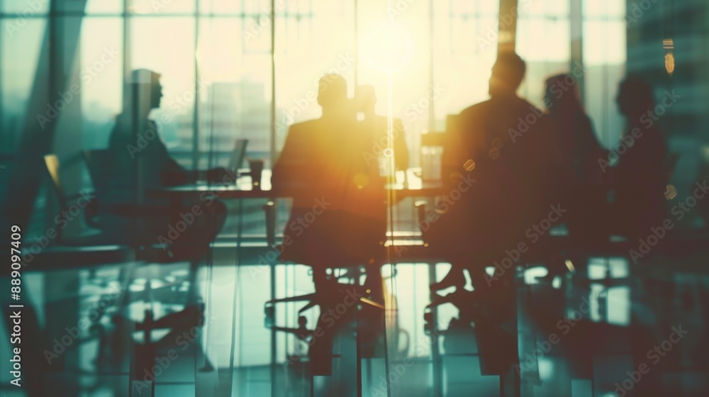 Abstract Blurred Business Professionals in Modern Office Building Conference Room. Concept Image of Corporate Meeting, Boardroom Discussion, AI-Generated, High-Quality 4K Wallpaper Abstract Blurred Business Professionals in Modern Office Building Conference Room. Concept Image of Corporate Meeting, Boardroom Discussion, AI-Generated, High-Quality 4K Wallpaper