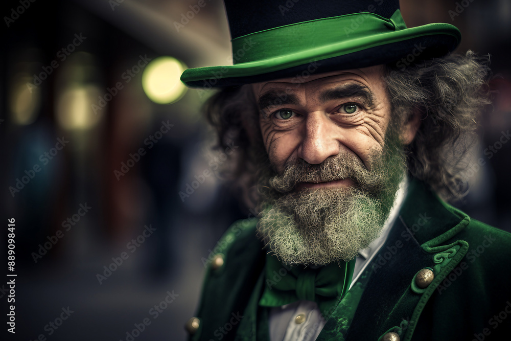 Saint Patrick's Day celebration season, Irish people favorite holiday atmosphere, Generative AI picture Saint Patrick's Day celebration season, Irish people favorite holiday atmosphere, Generative AI picture