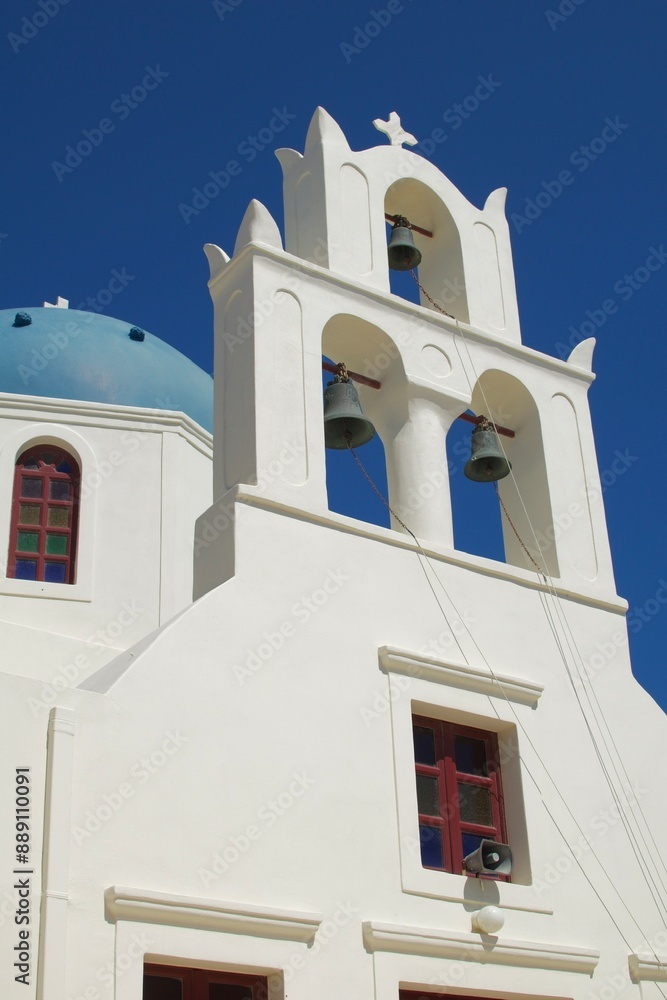 Fototapeta premium Church in Santorini