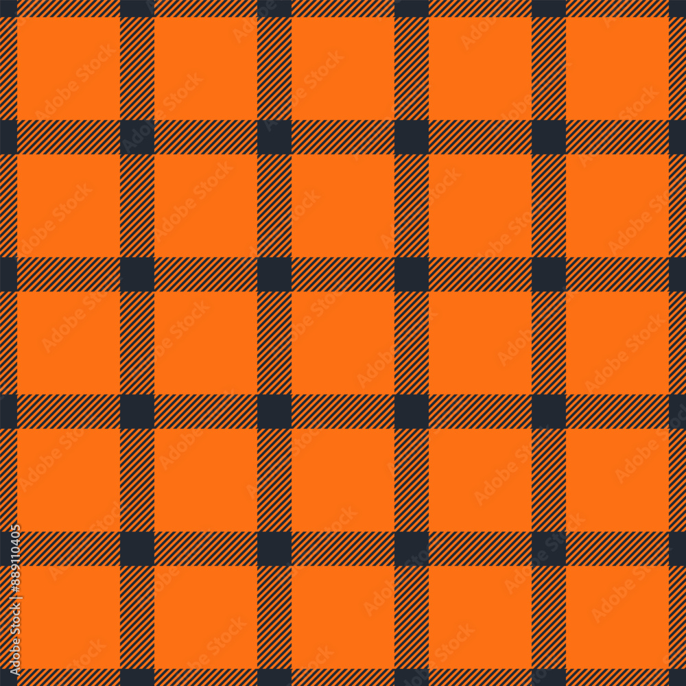 France tartan pattern seamless, give background plaid texture. Scarf textile vector check fabric in dark and pumpkin colors. France tartan pattern seamless, give background plaid texture. Scarf textile vector check fabric in dark and pumpkin colors.