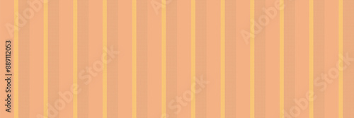 Simplicity fabric textile seamless, iconic pattern background vector. Fluffy lines vertical texture stripe in orange and yellow colors.