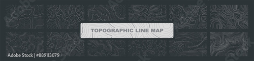 Topographic map lines, contour background. Background of the topographic map. Image grid geographic relief topographic contour line maps cartography texture