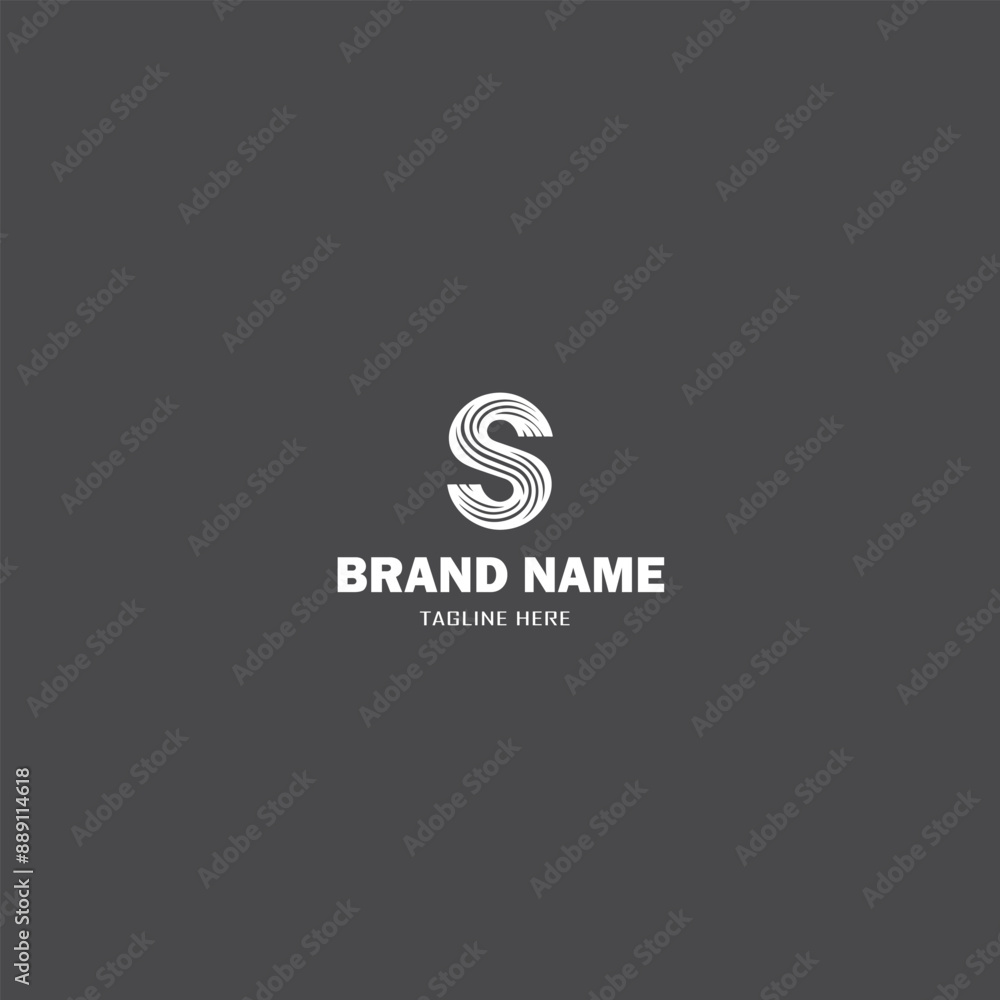 S abstract logo design vactor illustration S abstract logo design vactor illustration