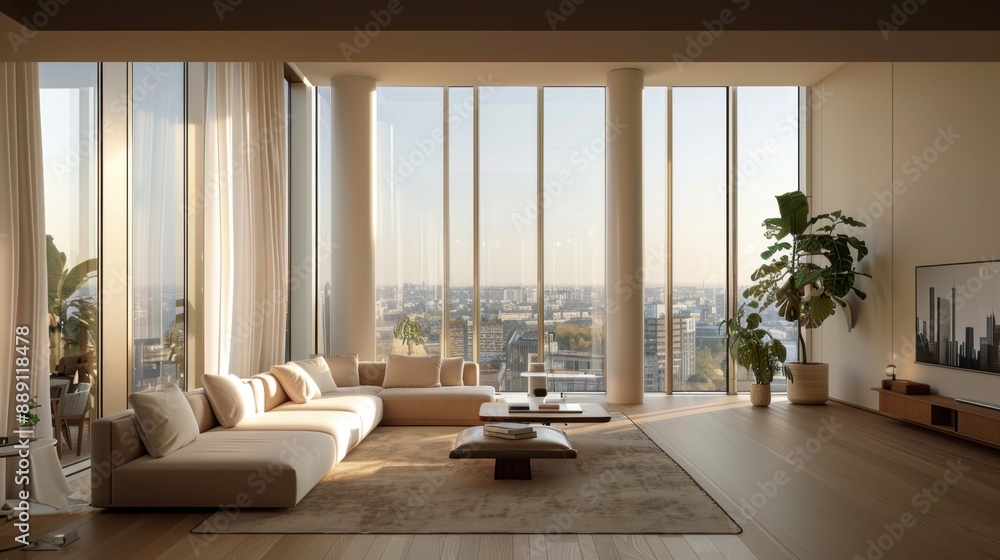 Fototapeta premium modern living room