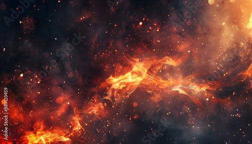 fire background