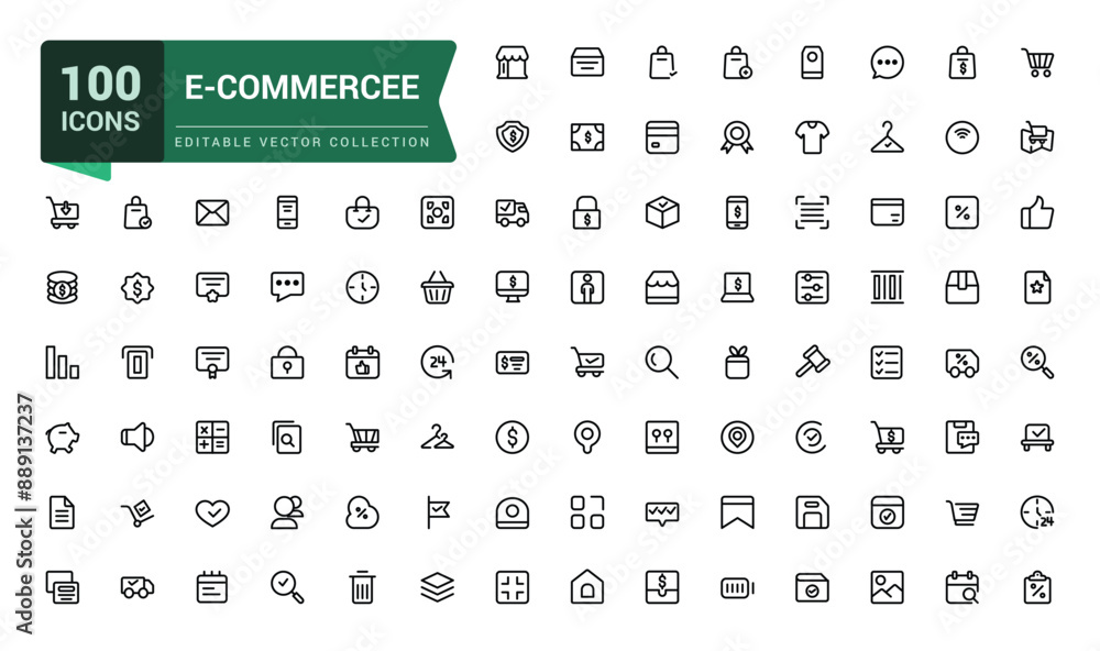 E-commerce Line Icon Set. Online shopping, Cart, and Delivery Icons. Minimal Icons Designed for web, mobile UI. E-commerce Line Icon Set. Online shopping, Cart, and Delivery Icons. Minimal Icons Designed for web, mobile UI.