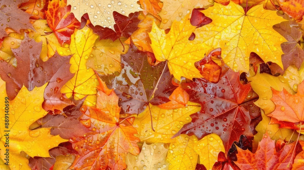 Autumn Leaves After Rain Autumn Leaves After Rain