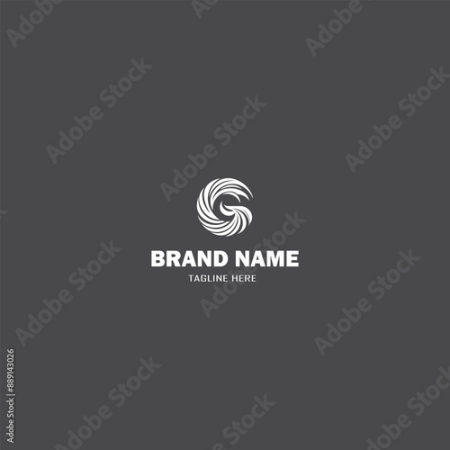 abstract logo design vactor illustration